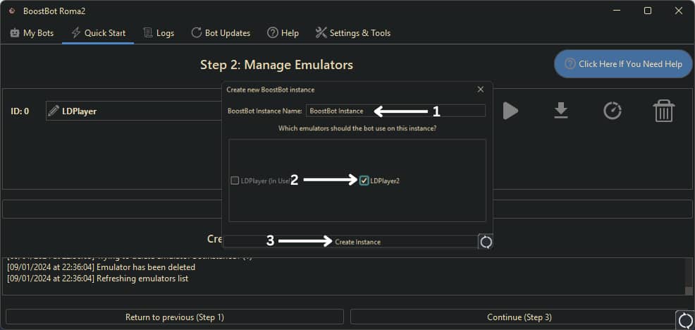Download 15 Create Boostbot Instance