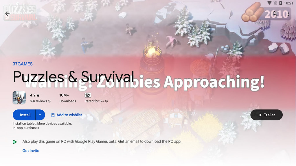 How To Play Puzzles And Survival On Pc And Mac 4 Puzzles And Survival Install