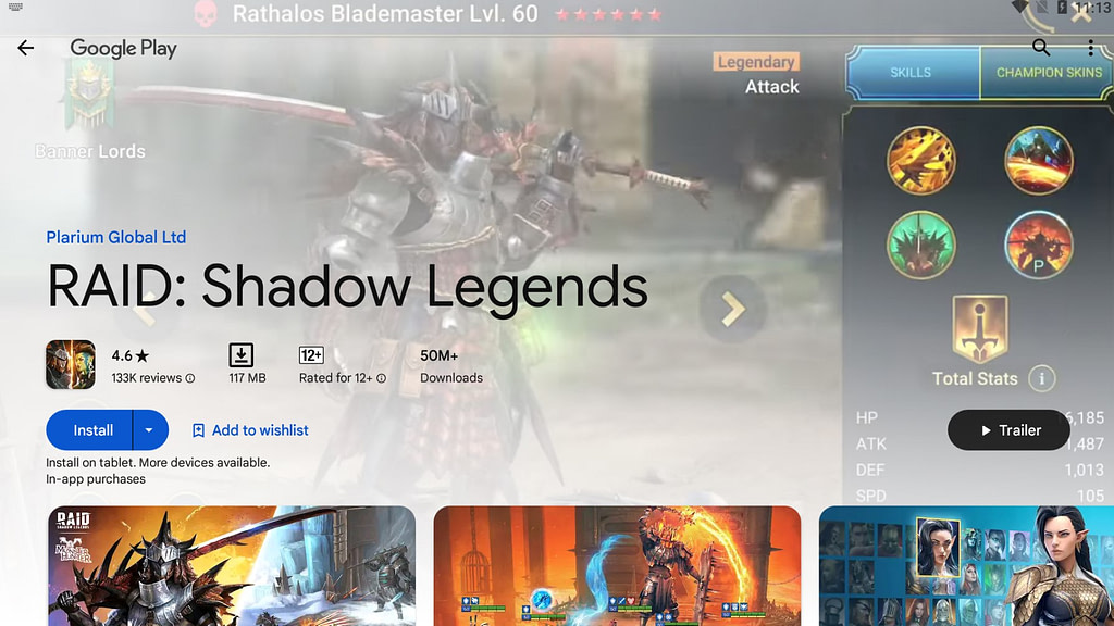 raid shadow legends on pc install