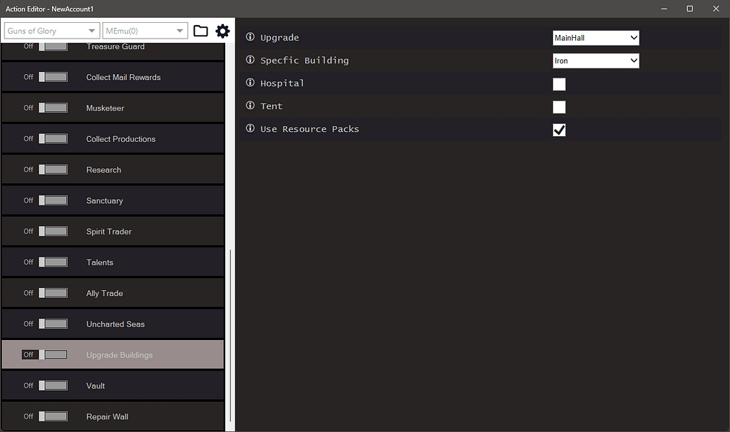 Guns Of Glory Bot 3 Guns Of Glory Bot Settings 1