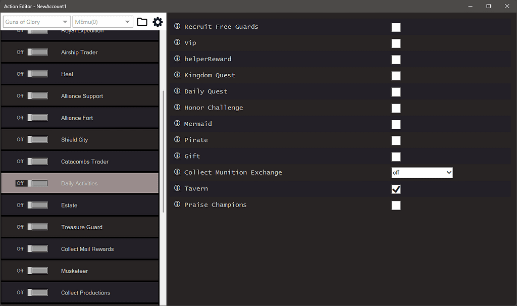 Guns Of Glory Bot 8 Guns Of Glory Bot Settings 2