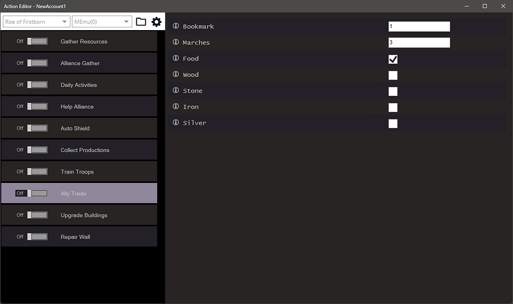 Iron Throne Bot 7 Rise Of Firstborn Bot Settings 3