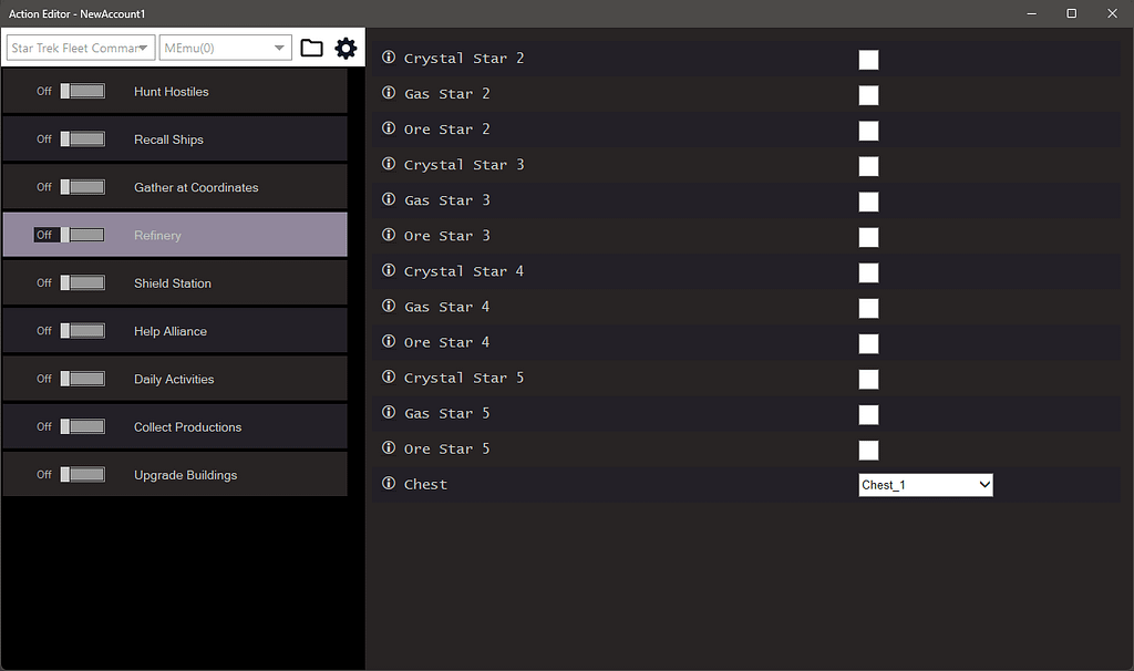 Star Trek Fleet Command Bot 5 Star Trek Fleet Command Bot Settings 2