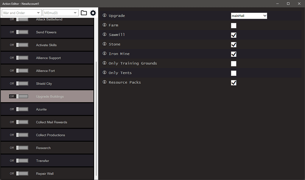 War And Order Bot 6 War And Order Bot Settings 2