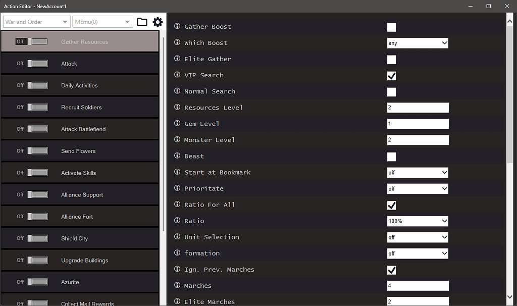 War And Order Bot 5 War And Order Bot Settings 3