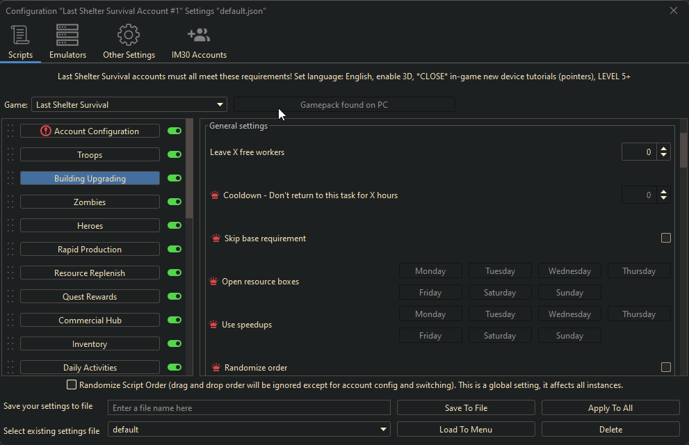 Last Shelter Survival Bot 5 Lss Bot Auto Building