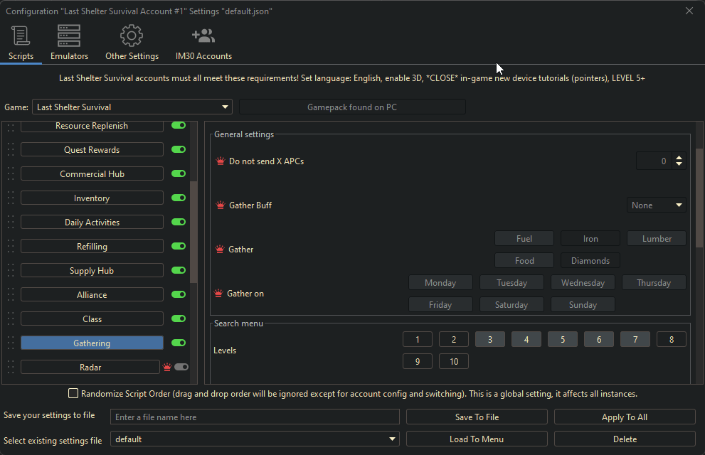 Last Shelter Survival Bot 4 Lss Bot Auto Gathering