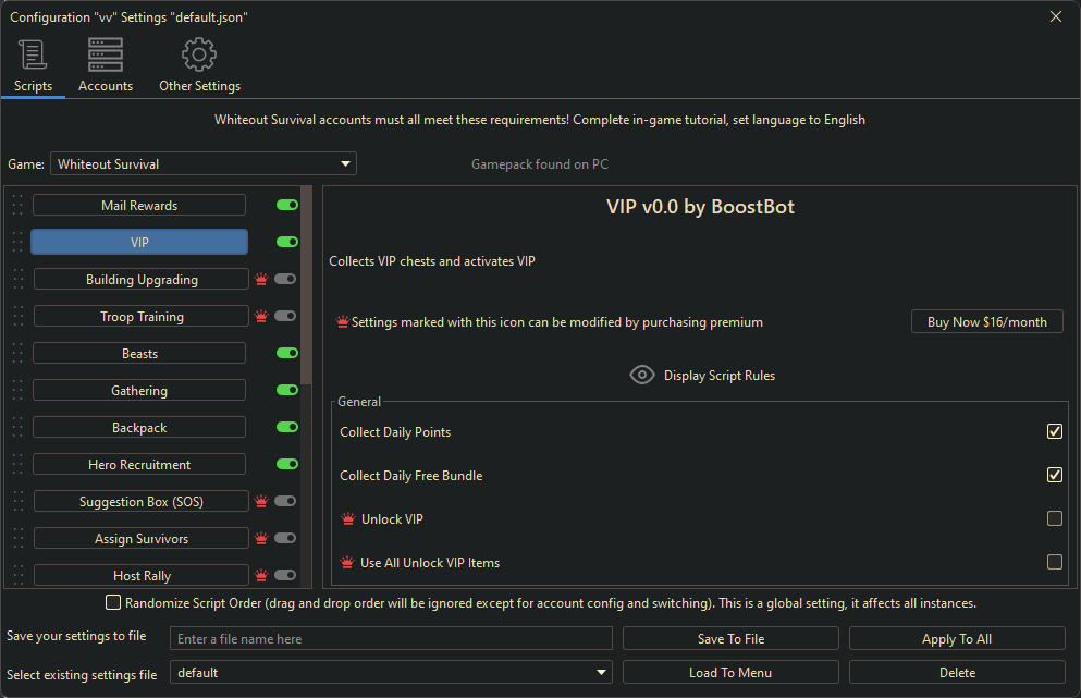 Whiteout Survival Bot Free