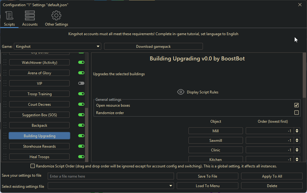 Kingshot Bot Download