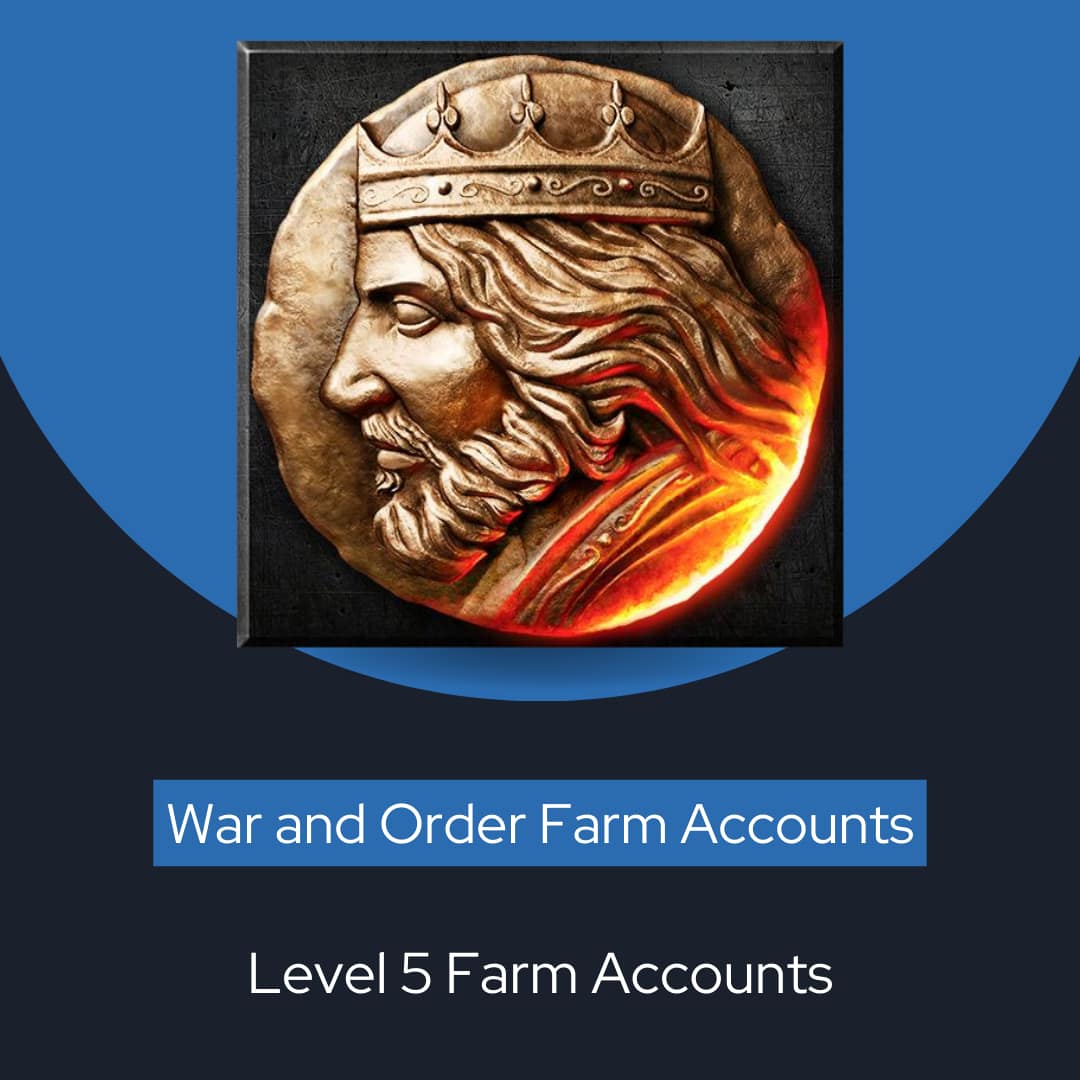 War And Order Accounts For Sale Fast Delivery